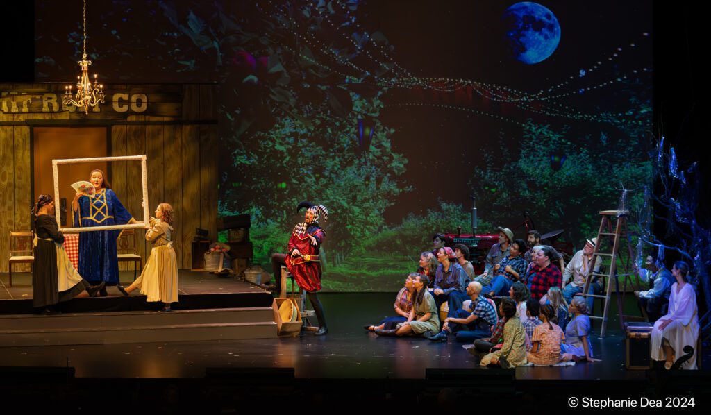 Photo from production of Pagliacci & Gianni Schicchi (2024)